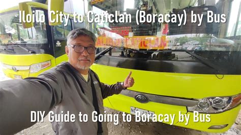 iloilo to caticlan|bus from caticlan to iloilo.